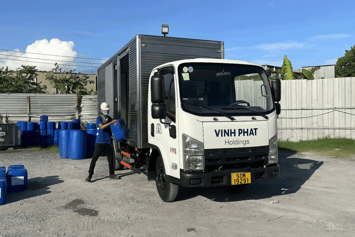 Vinh Phát Holdings vận chuyển hóa chất